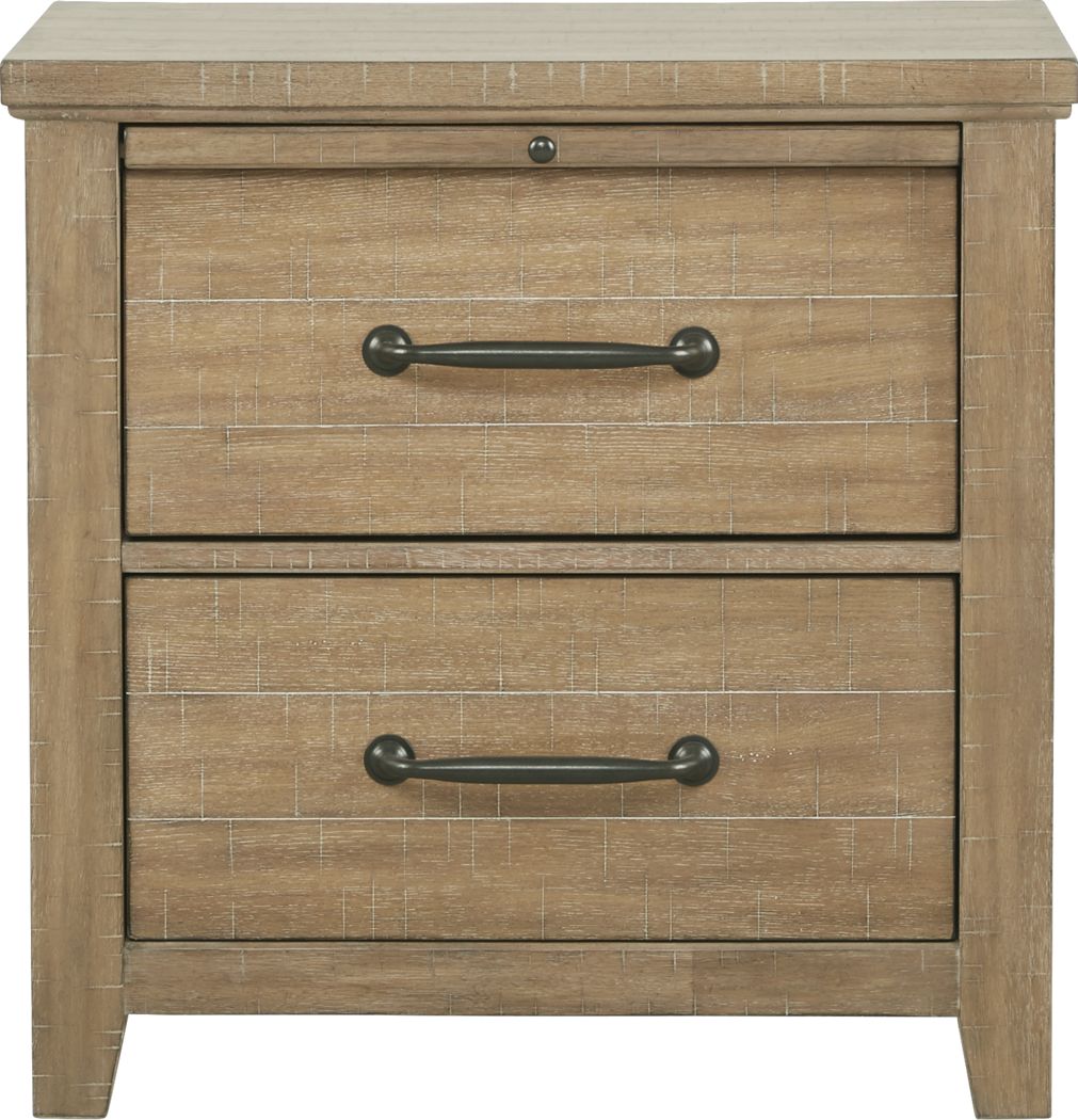 Urban Plains Mahogany Nightstand Rooms To Go