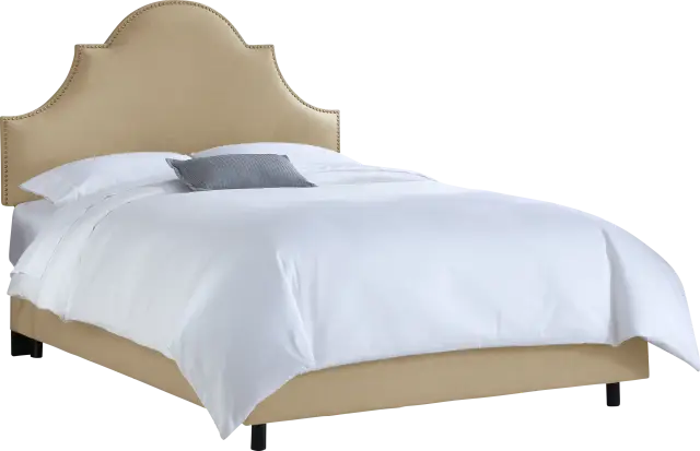 Vallie Sandstone King Bed - Thumbnail - Image 3