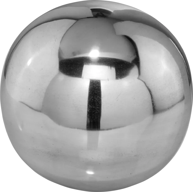 Polished Bola Silver 6 in. Sphere