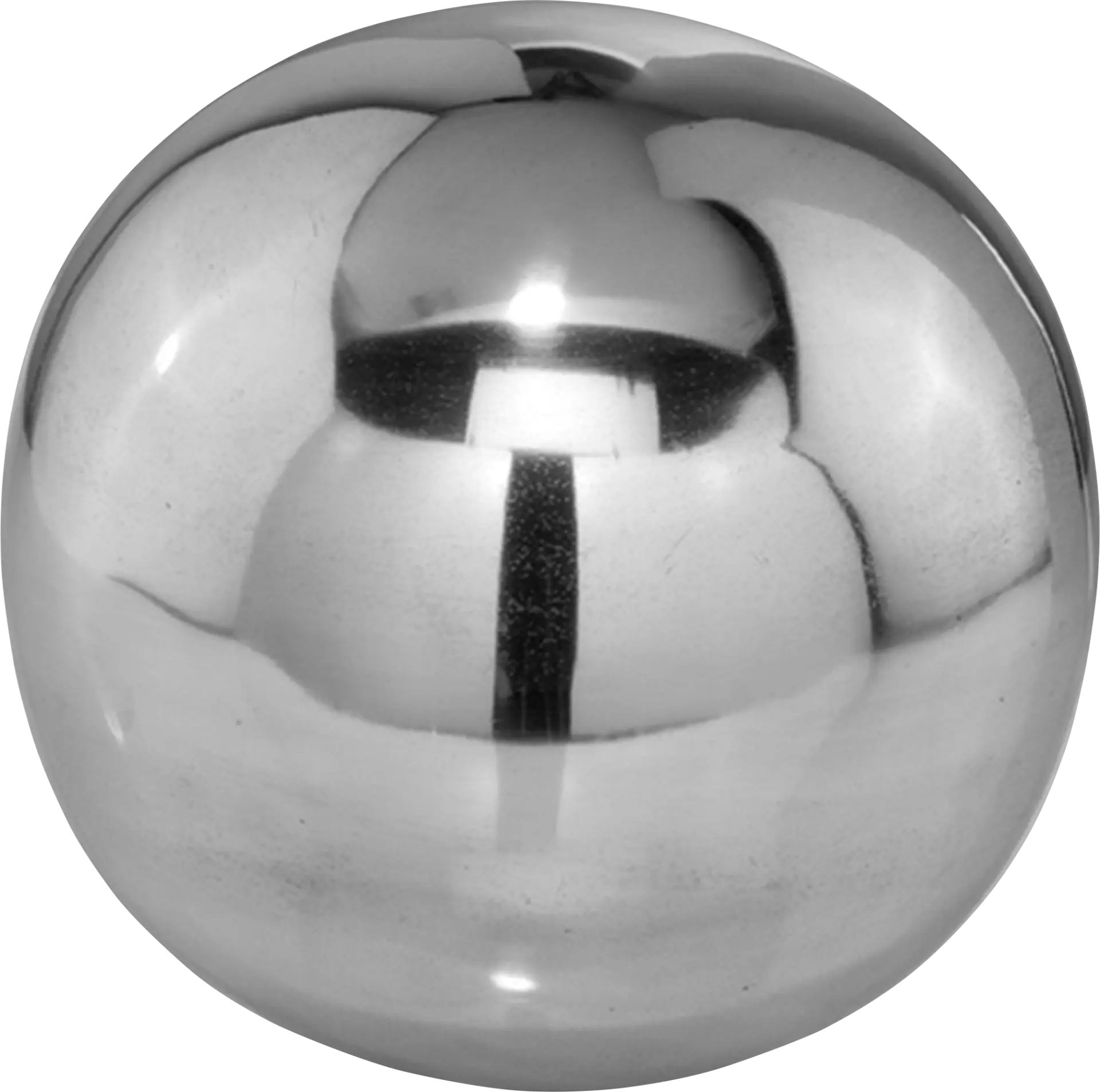 Polished Bola Silver 6 in. Sphere