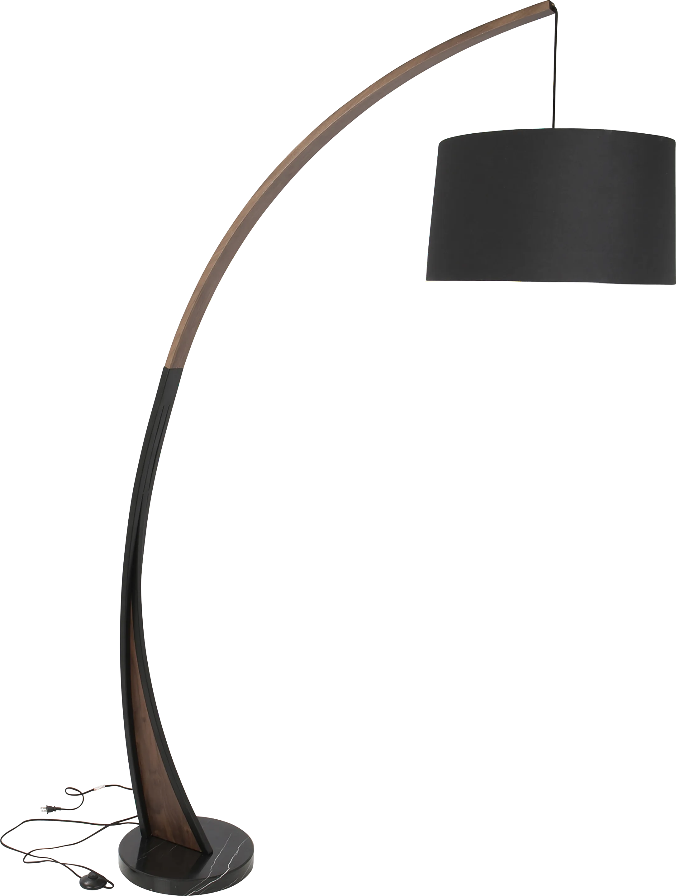 Roseneath Walnut Floor Lamp - Thumbnail - Image 1