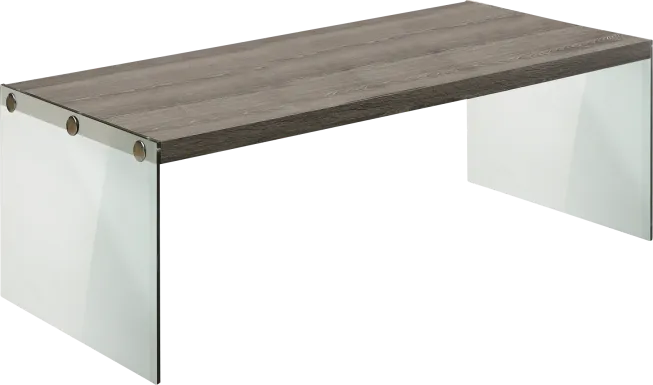 Housely Taupe Cocktail Table