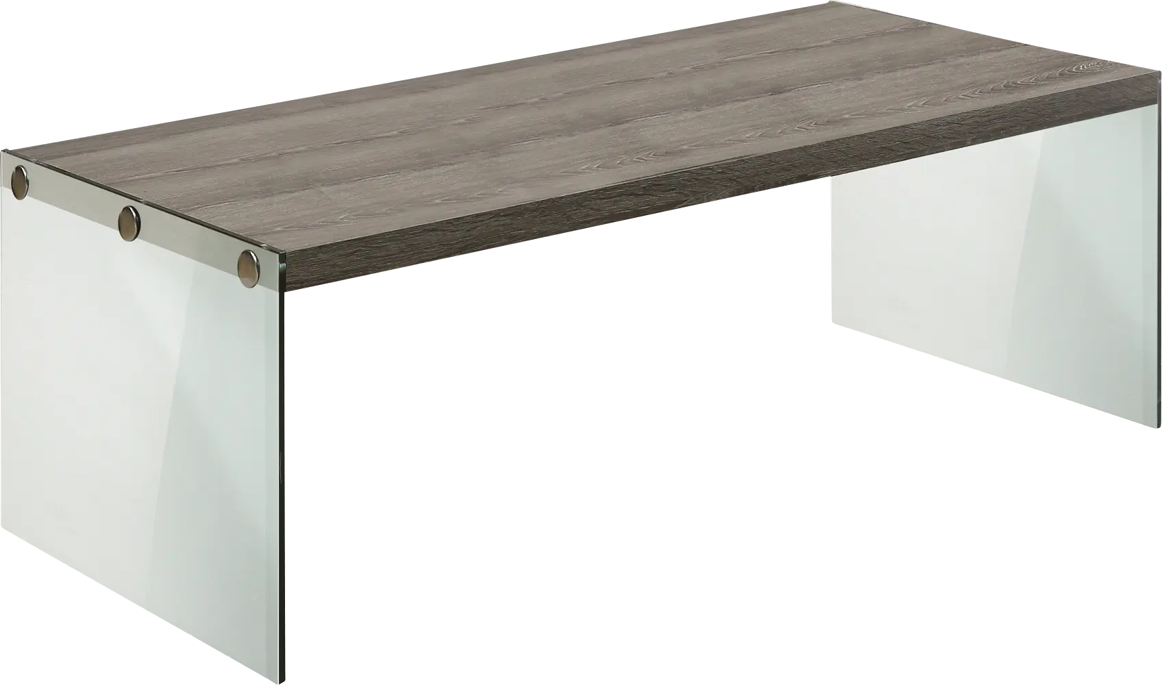 Housely Taupe Cocktail Table