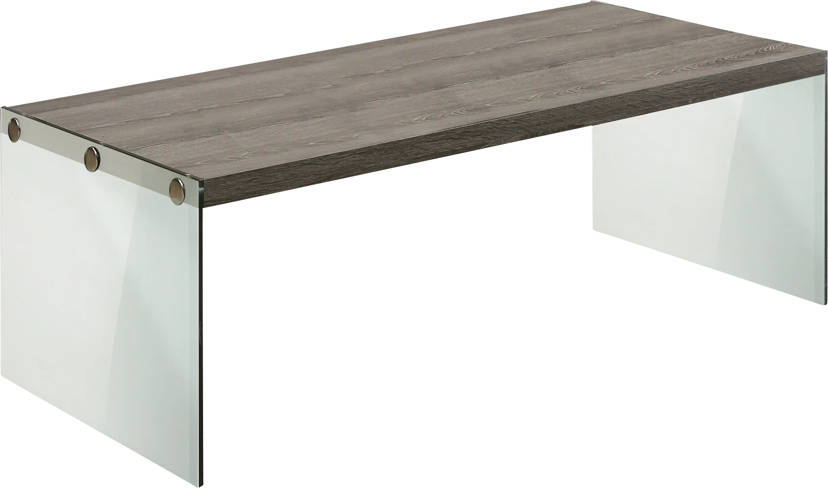 Housely Taupe Cocktail Table - Image 1