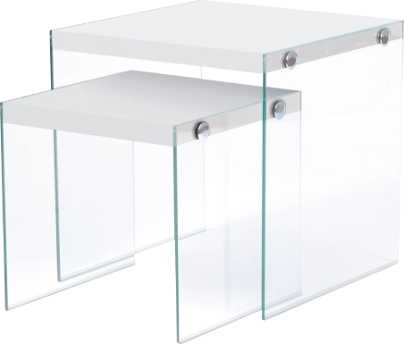 Housely White Nesting Tables