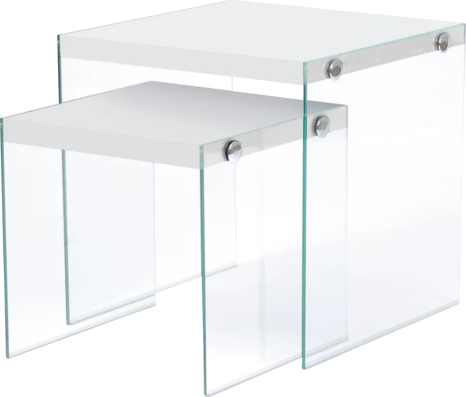 Housely White Nesting Tables
