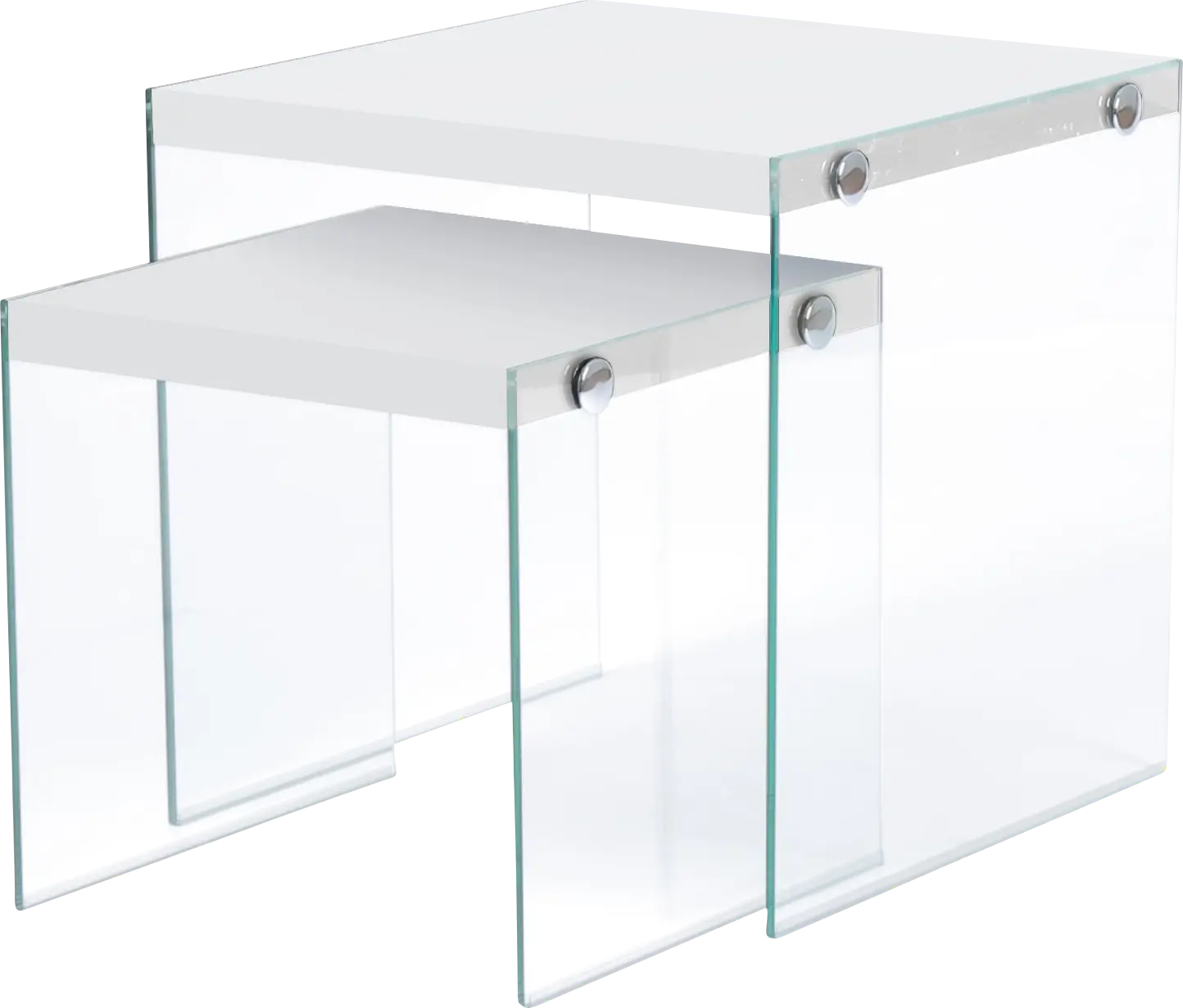 Housely White Nesting Tables