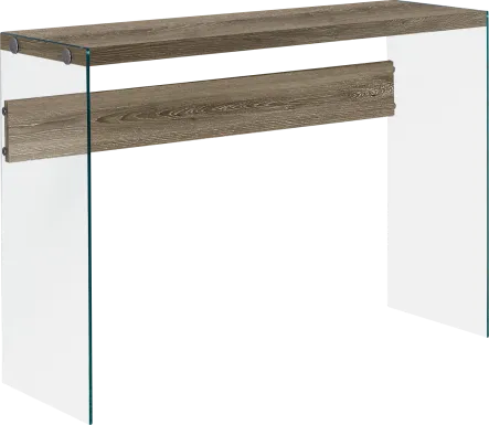 Housely Taupe Console Table