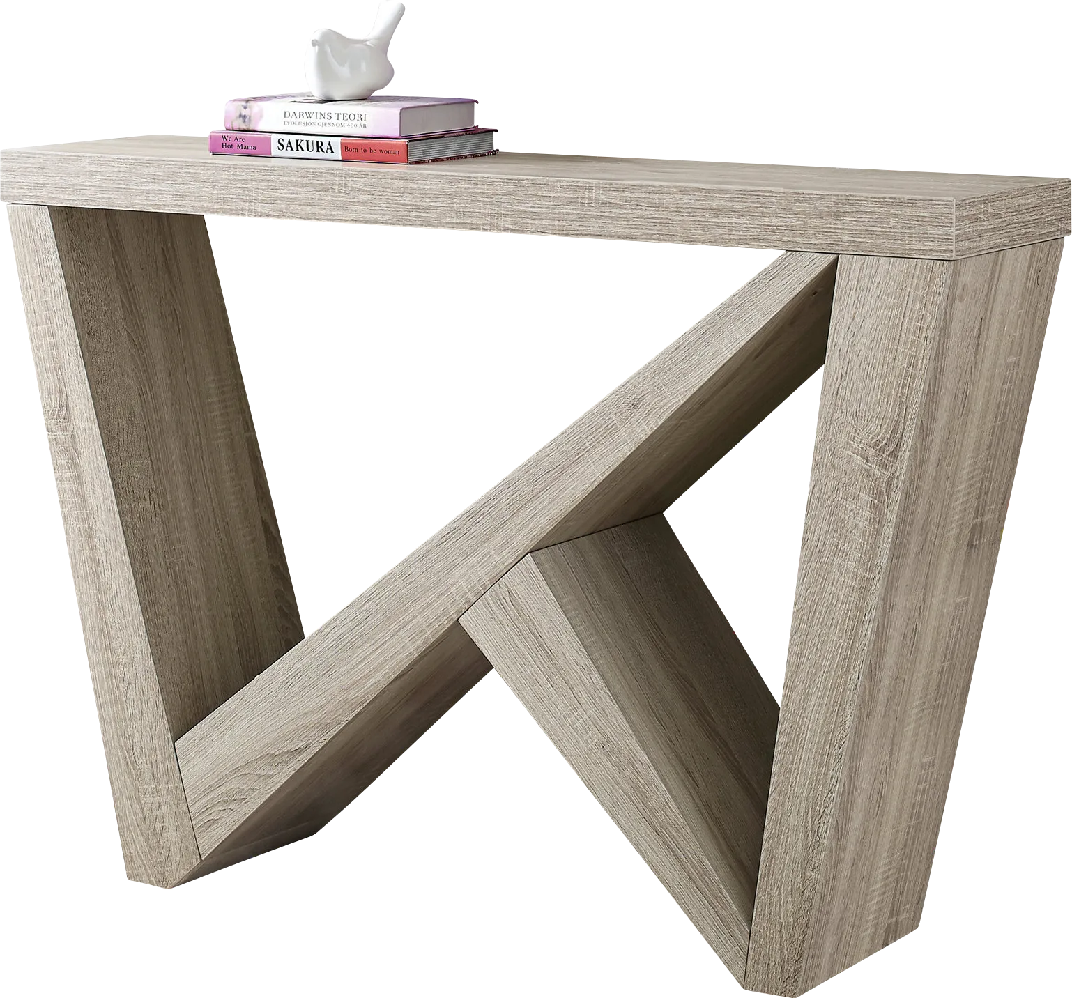 Lindhurst Taupe Sofa Table - Thumbnail - Image 1