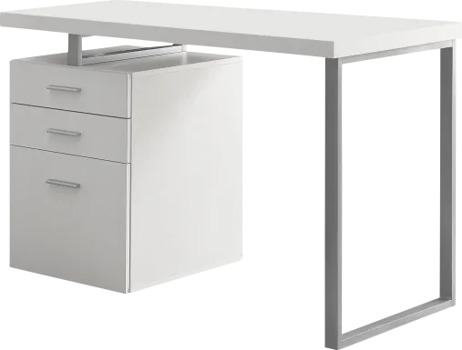 Windmier White Desk