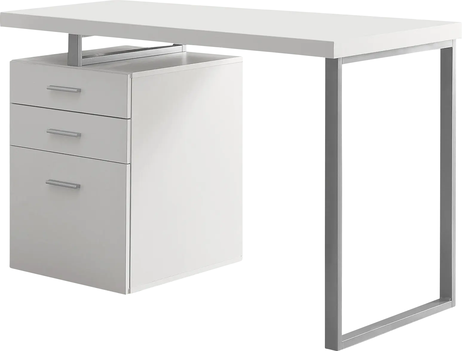 Windmier White Desk