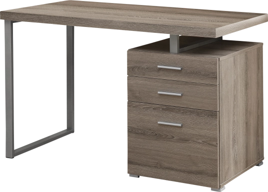 Windmier Dark Taupe Desk