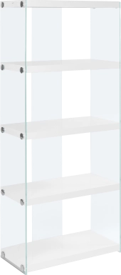 Mitchwin White Bookcase