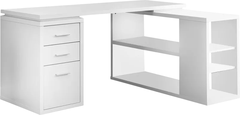 Massillon White Desk