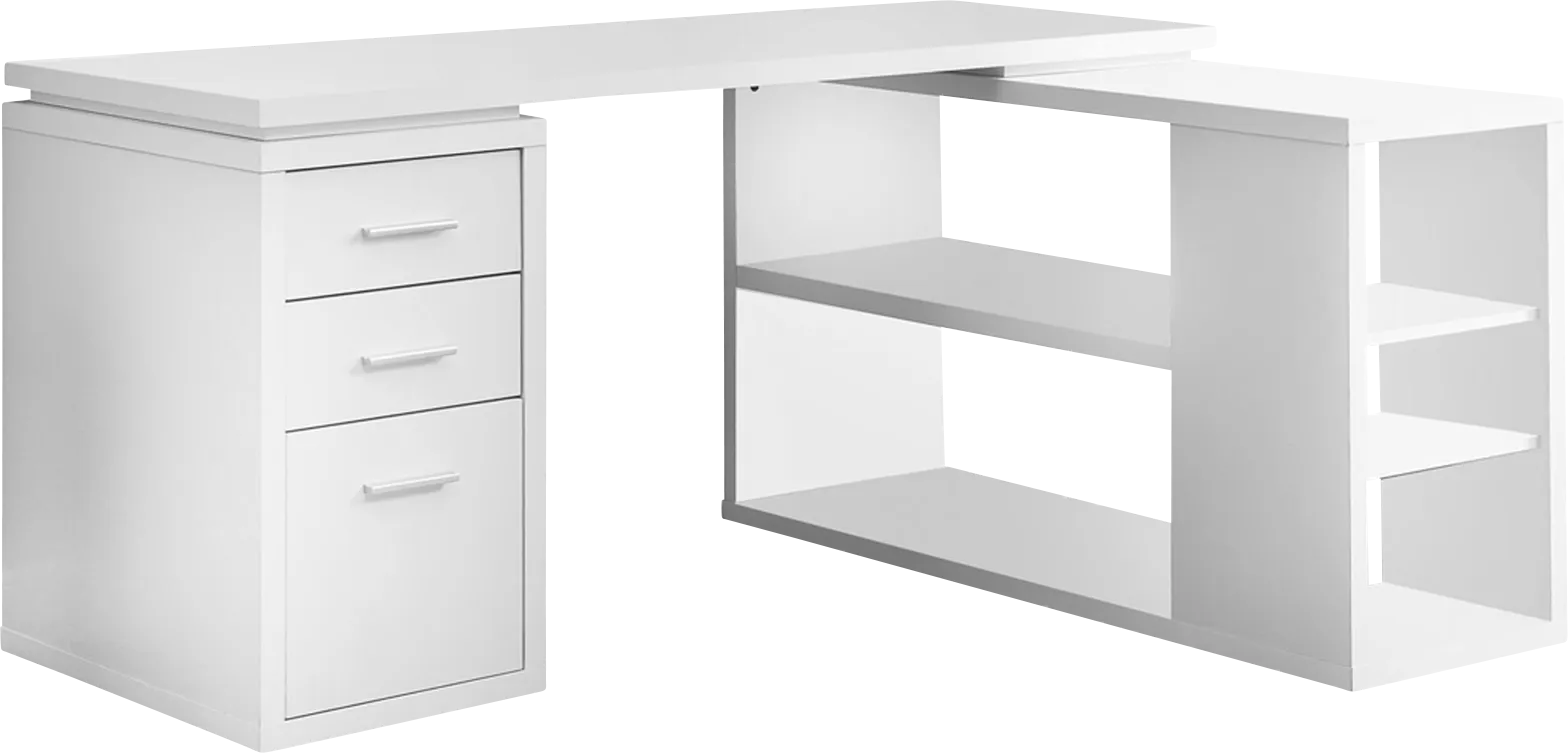 Massillon White Desk