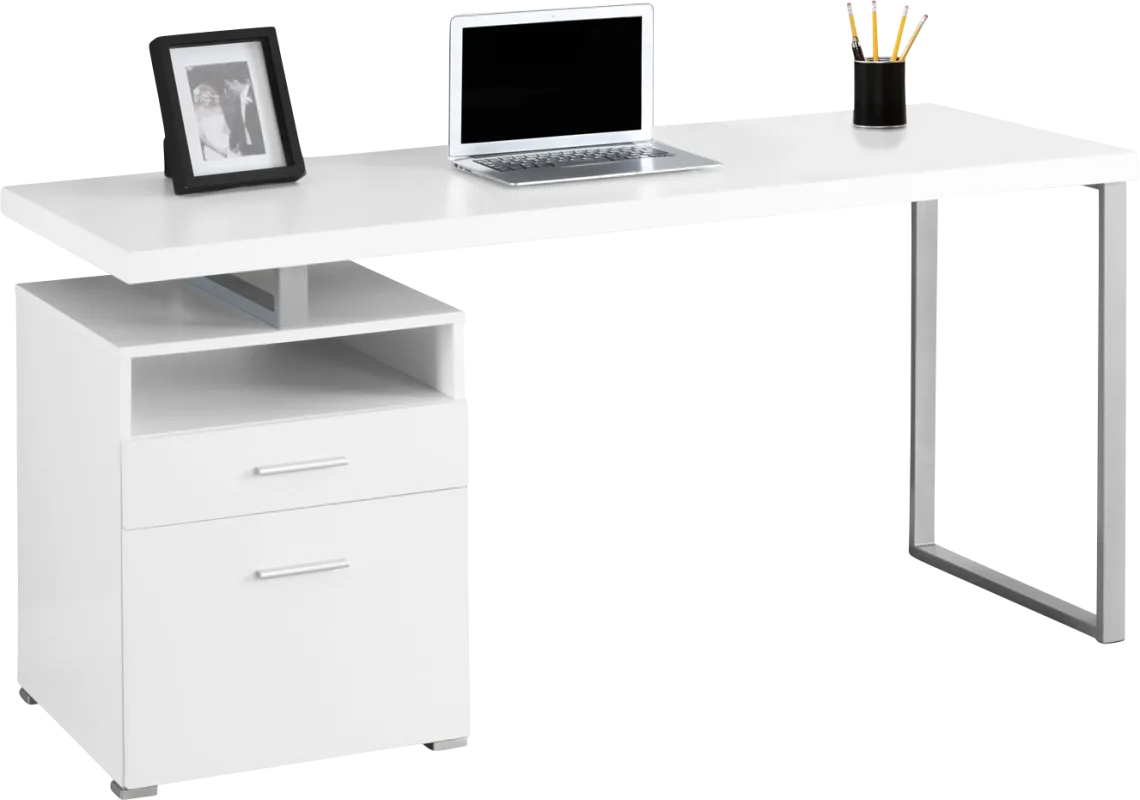 Gilsan White Desk