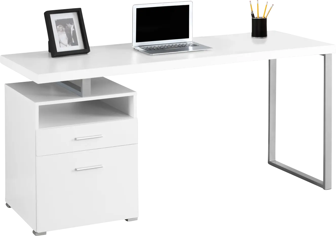 Gilsan White Desk