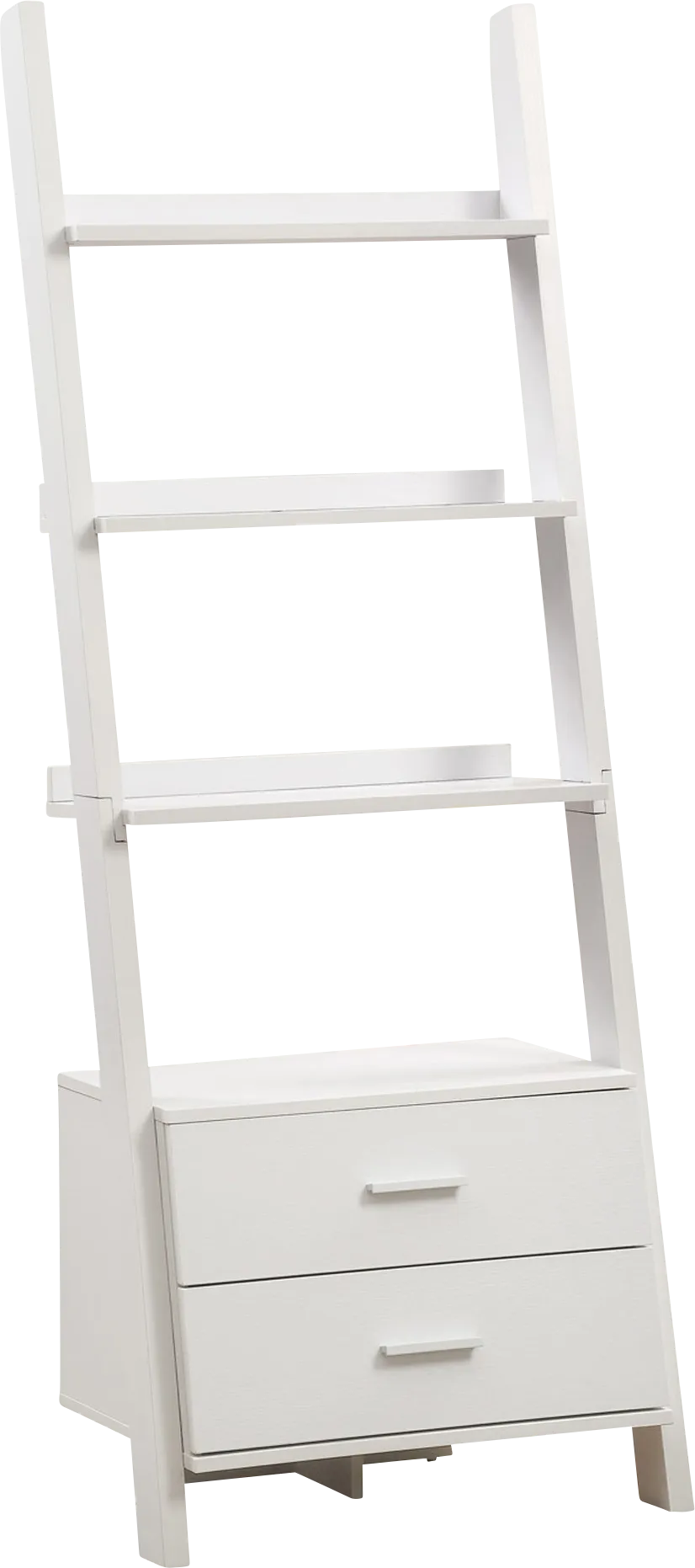 Singleton White Bookcase - Image 1