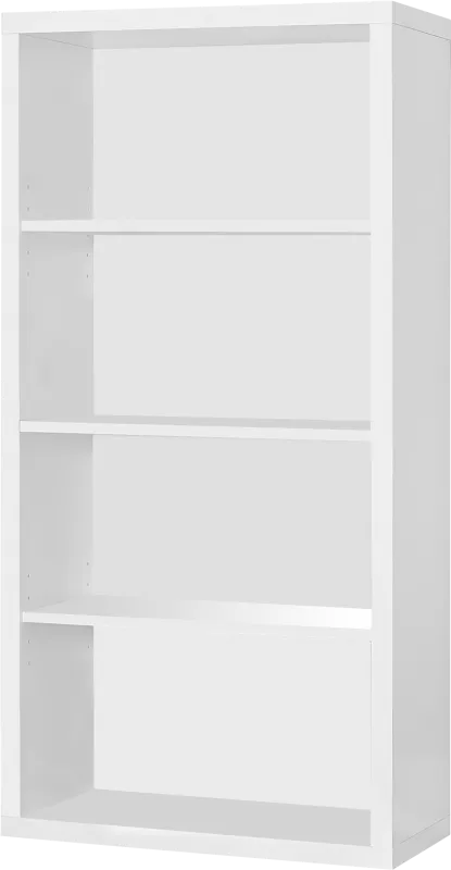 Tarpley White Bookcase