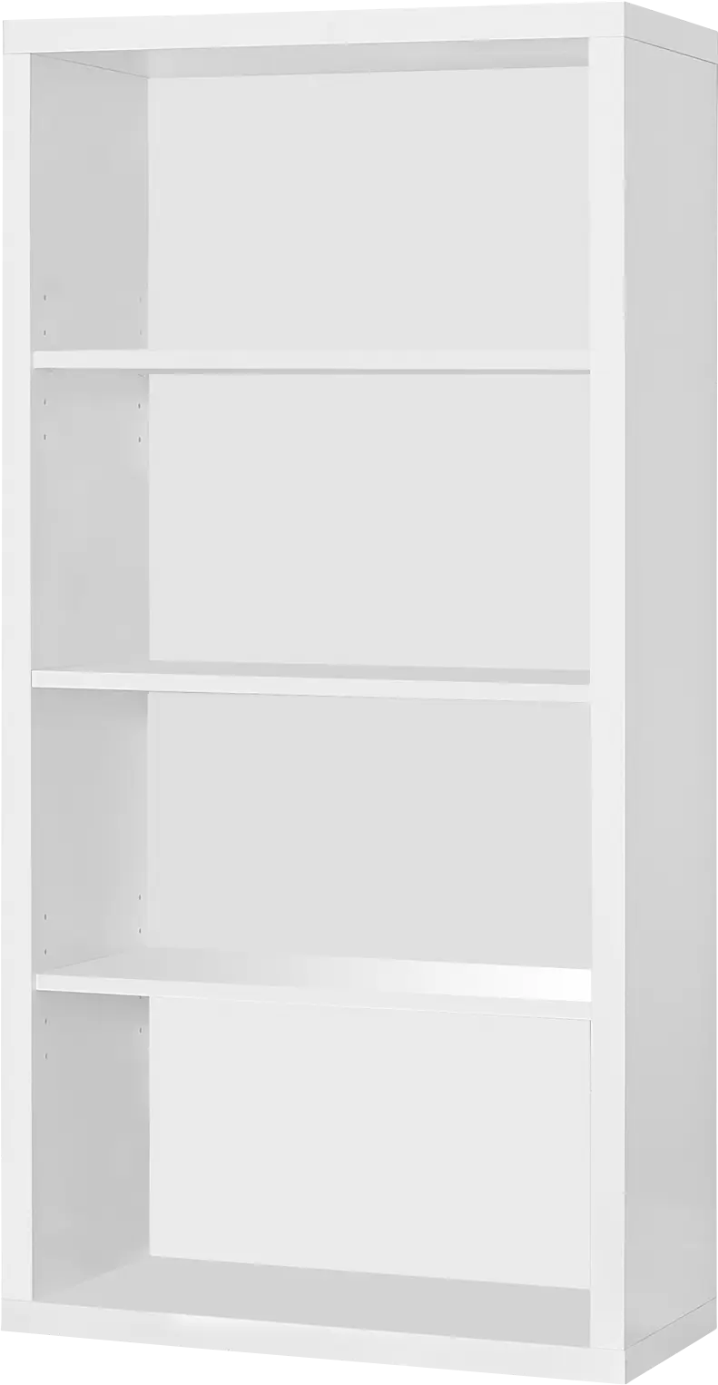Tarpley White Bookcase