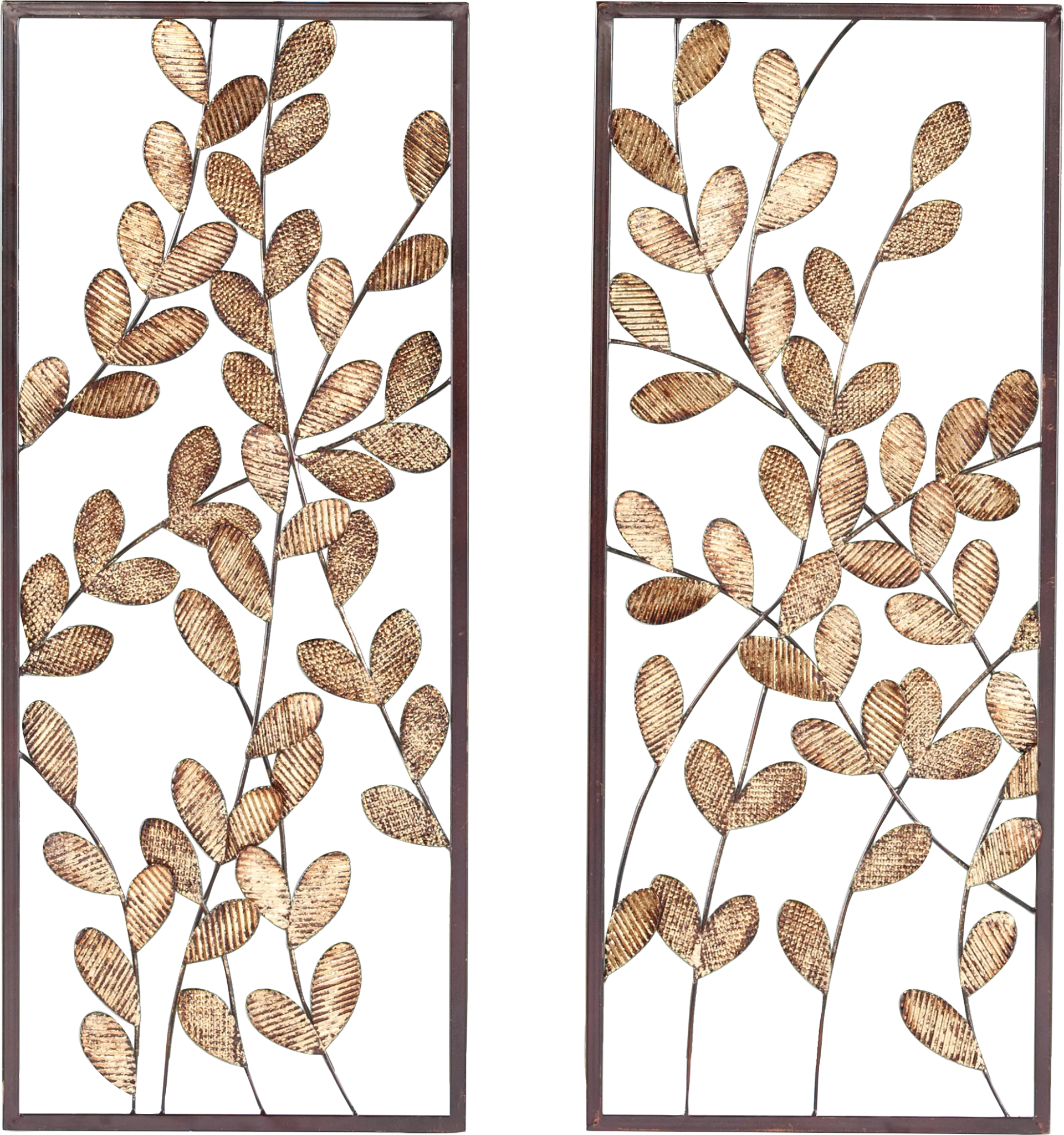 Beckington Gold Wall Decor, Set of 2 - Image 1