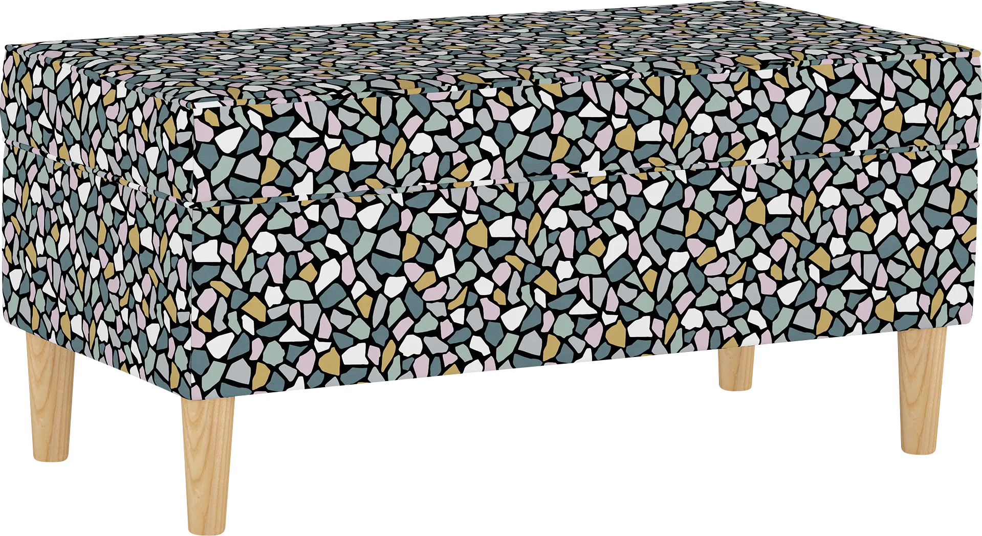 Spring Jewels Green Bench - Thumbnail - Image 1