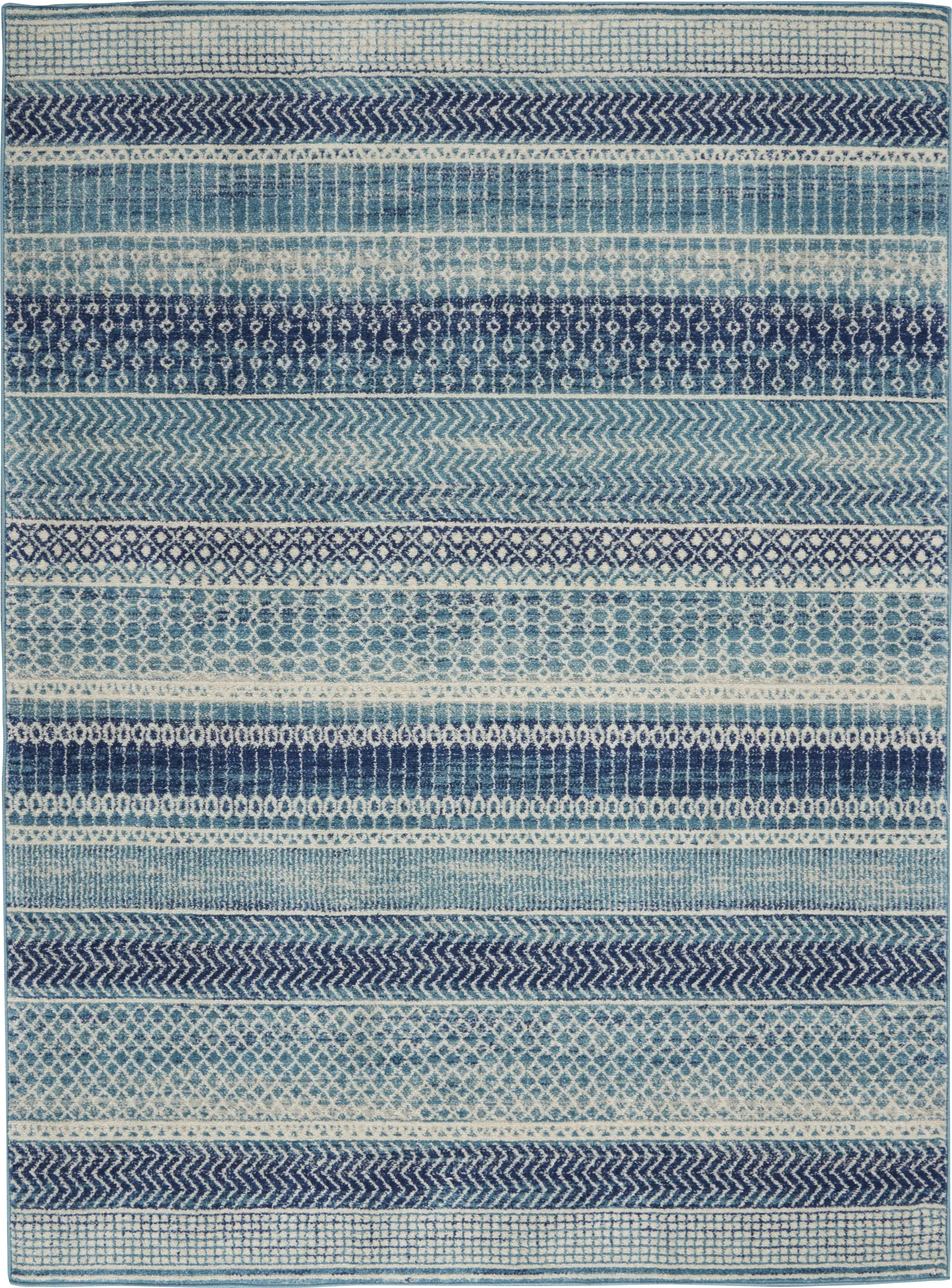 Kids Azurine Navy 5' x 7' Rug