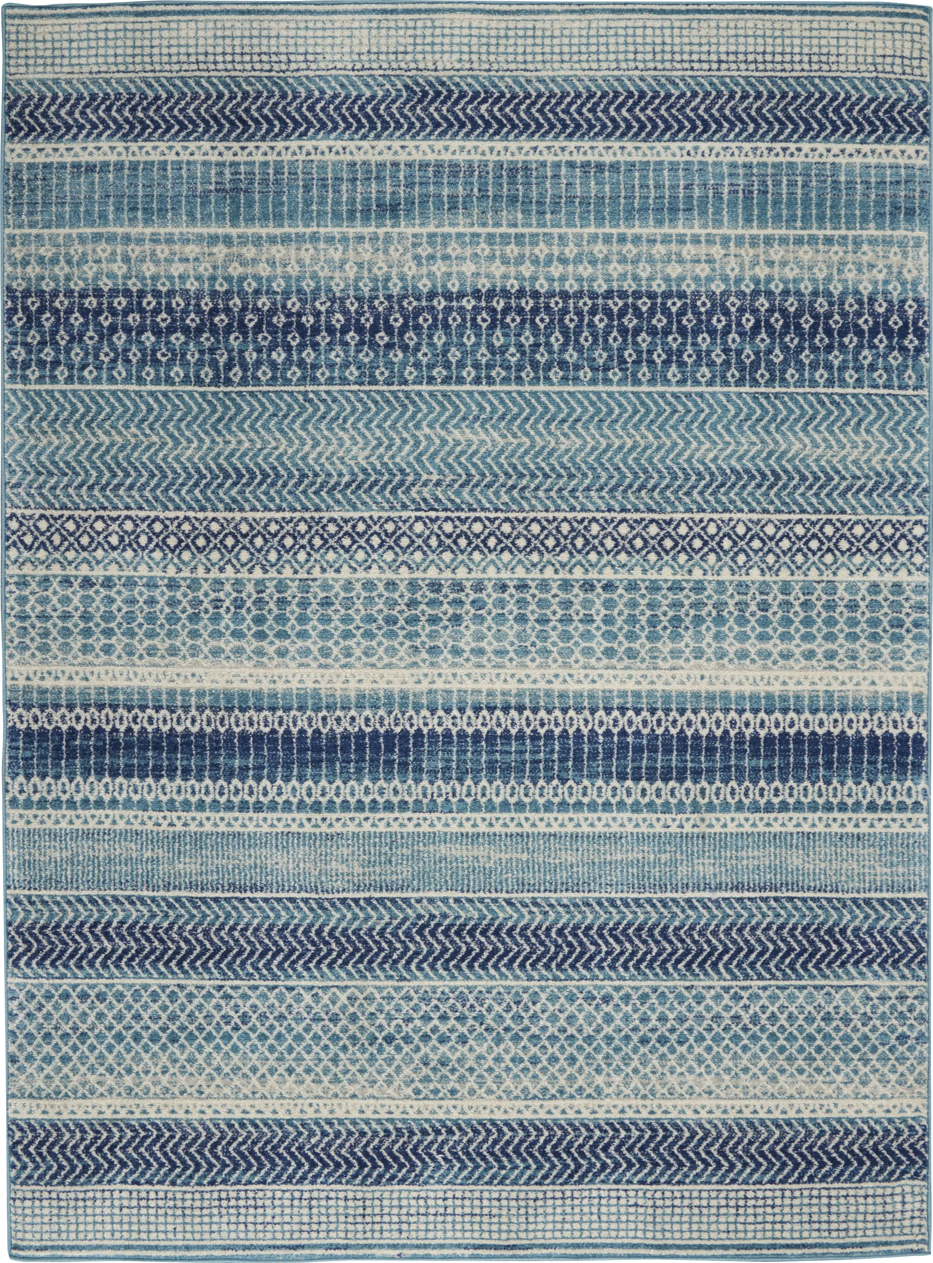 Kids Azurine Navy 5' x 7' Rug - Image 1