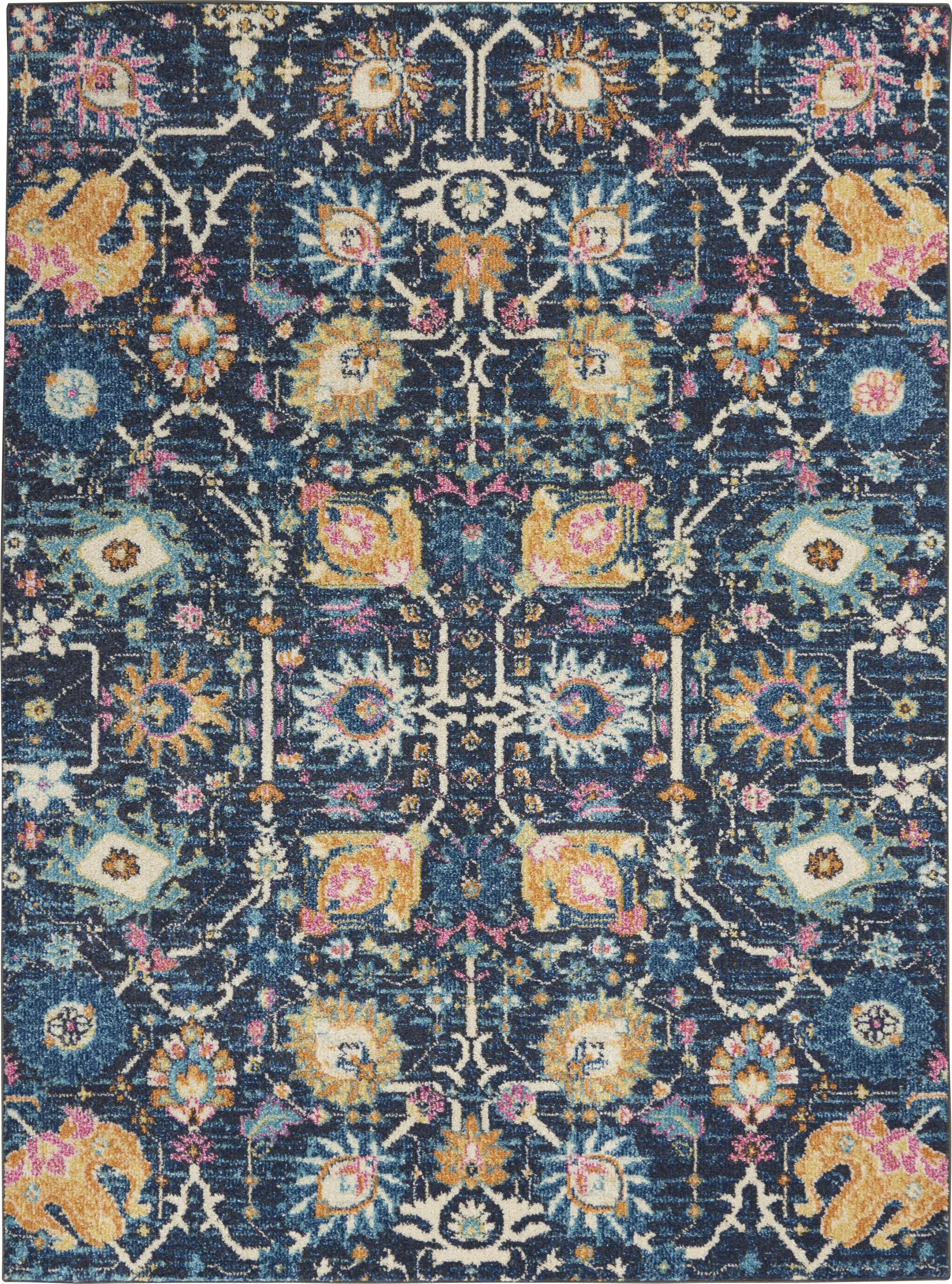 Kids Verenna Navy 5' x 7' Rug