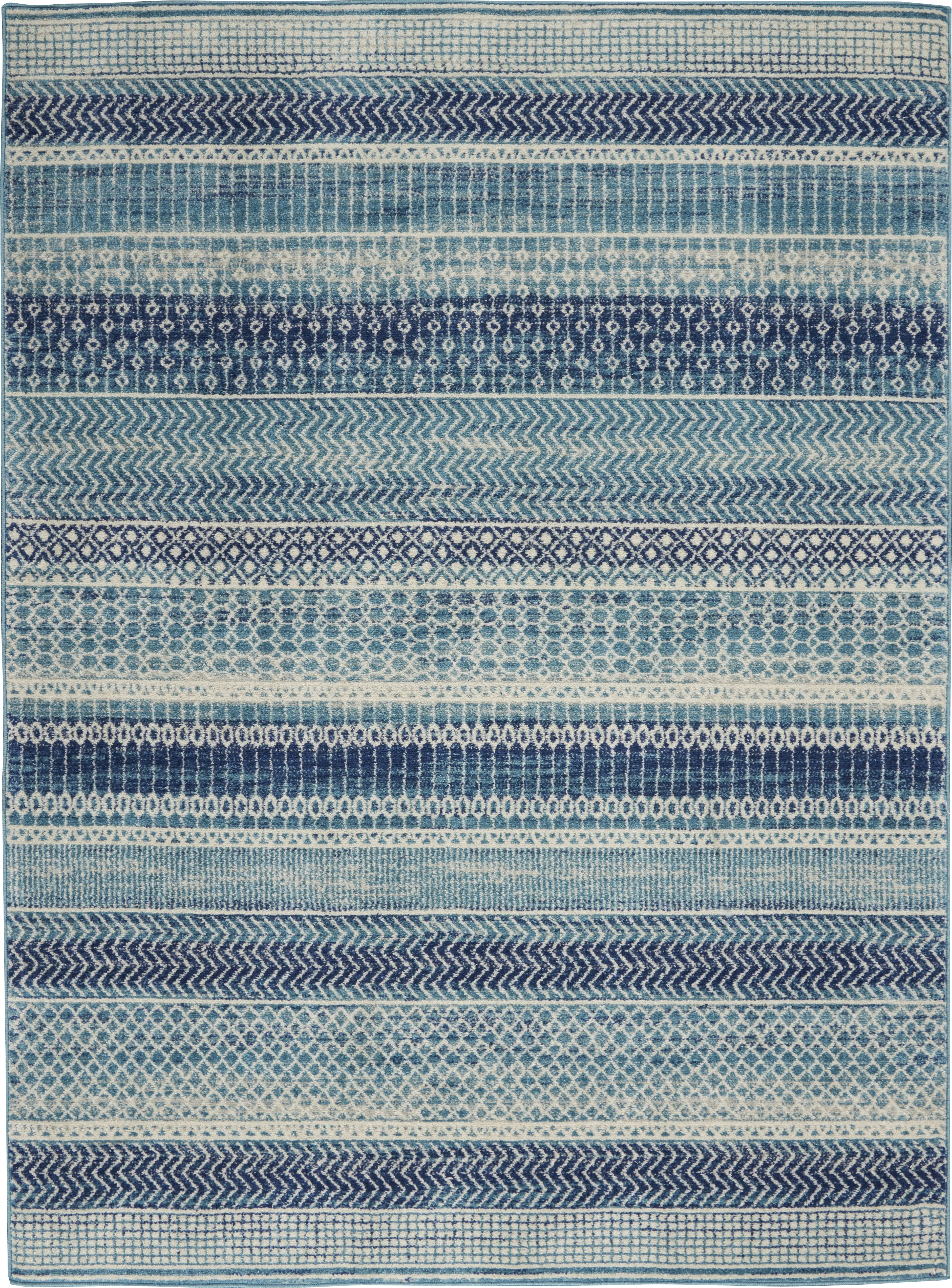 Kids Azurine Navy 4' x 6' Rug - Thumbnail - Image 1