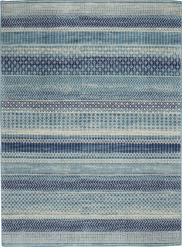 Kids Azurine Navy 4' x 6' Rug