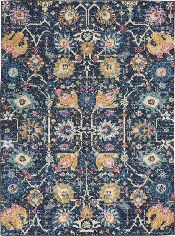 Kids Verenna Navy 4' x 6' Rug