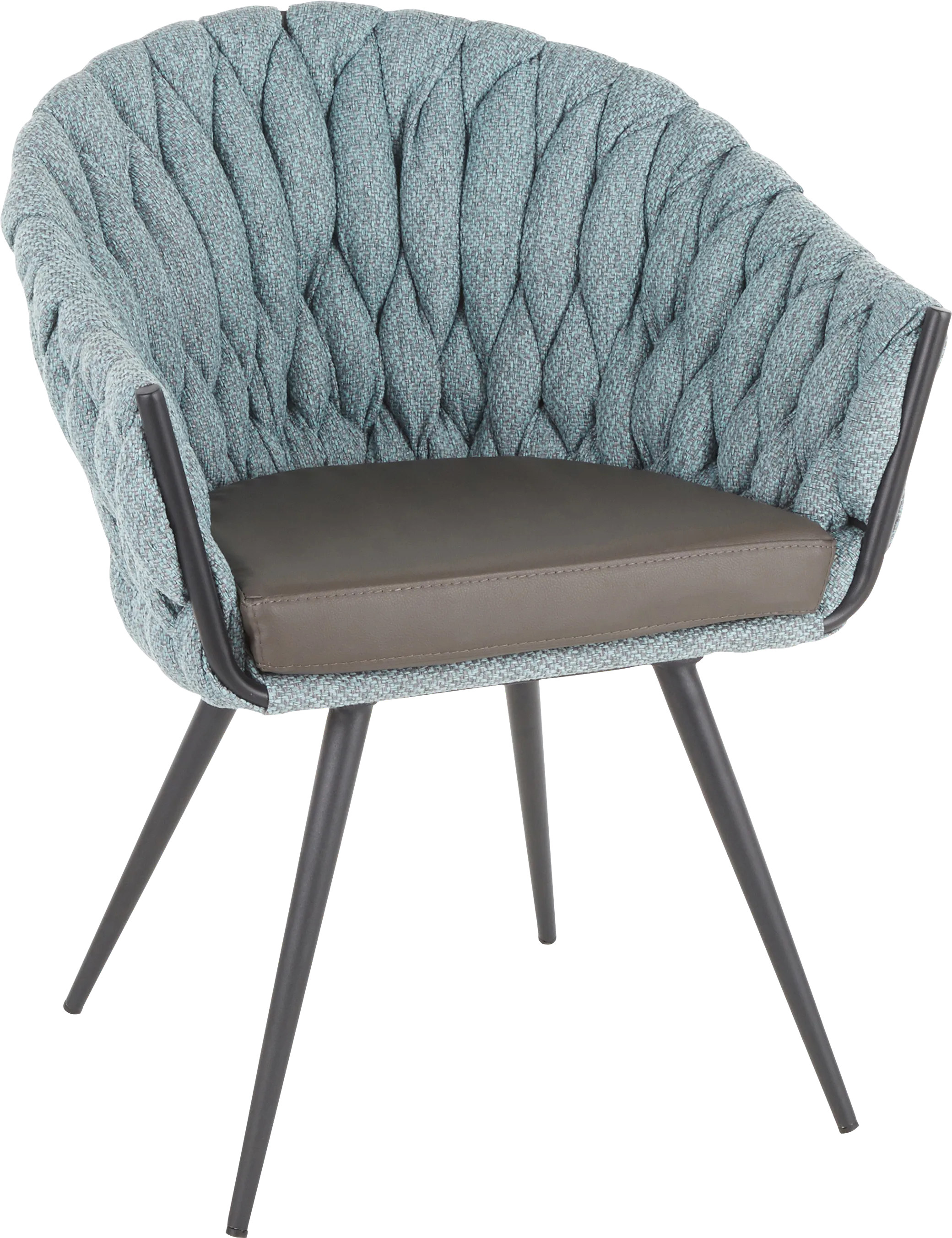 Maxine Lane Blue Side Chair - Thumbnail - Image 1