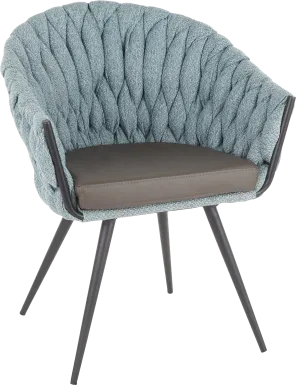 Maxine Lane Blue Side Chair