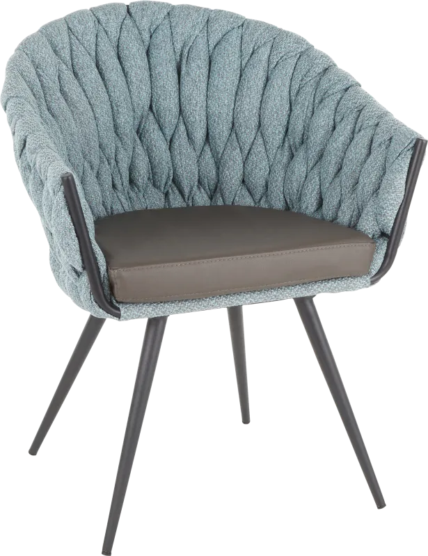 Maxine Lane Blue Side Chair