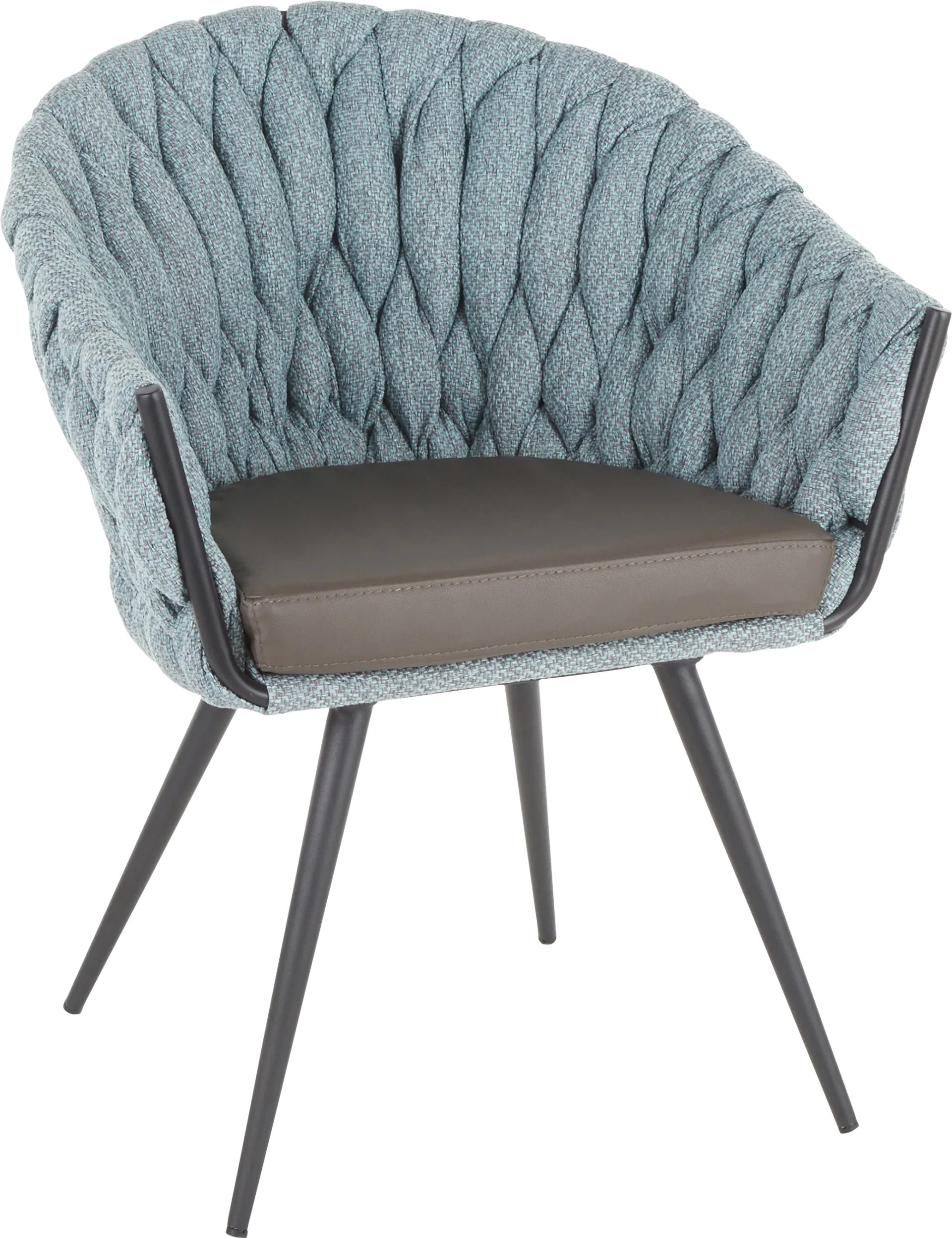 Maxine Lane Blue Side Chair - Image 1