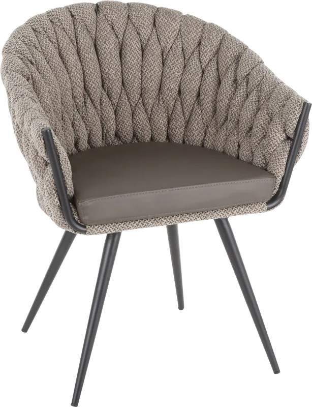 Maxine Lane Gray Side Chair