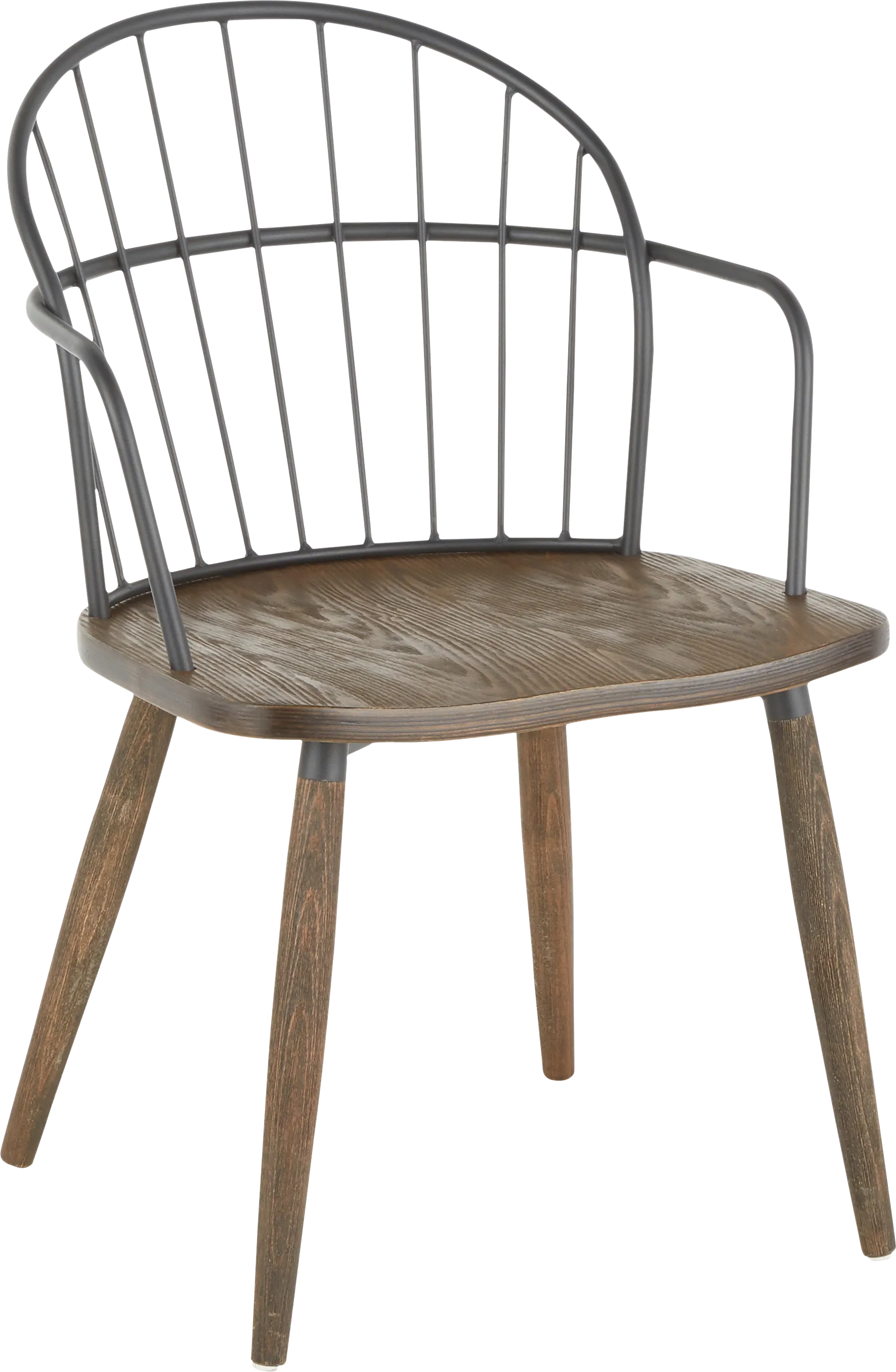 Rochon Walnut Side Chair - Thumbnail - Image 1