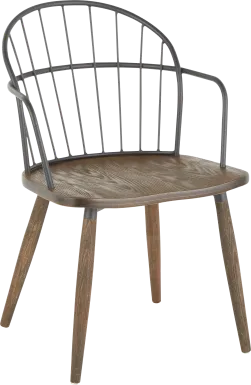Rochon Walnut Side Chair