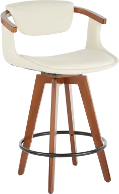 Olsin Cream Counter Height Stool