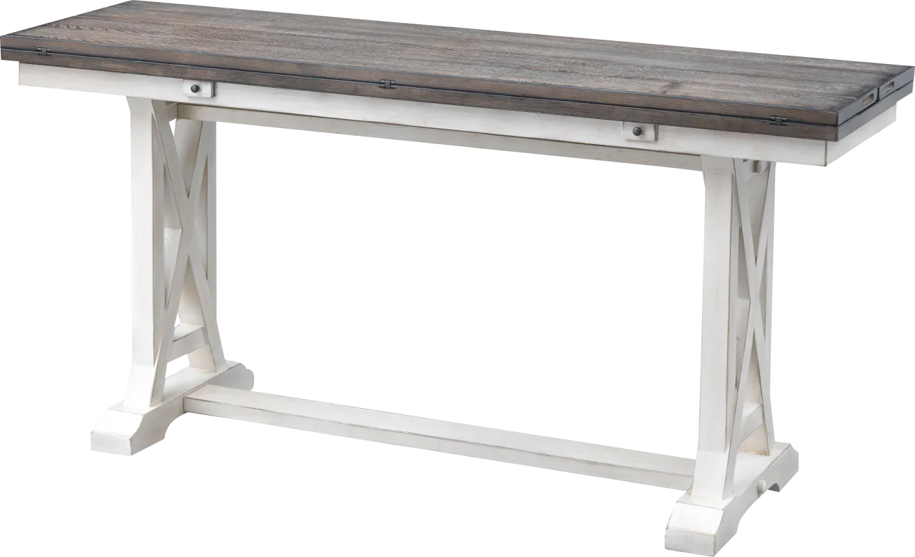 Bywood Natural Foldout Console Table