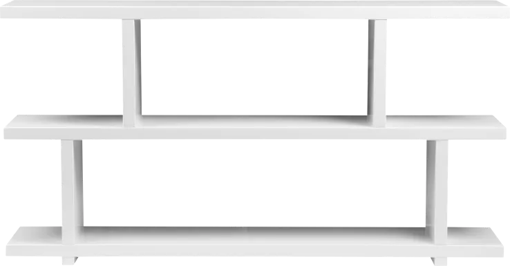 Ankerville White Bookcase