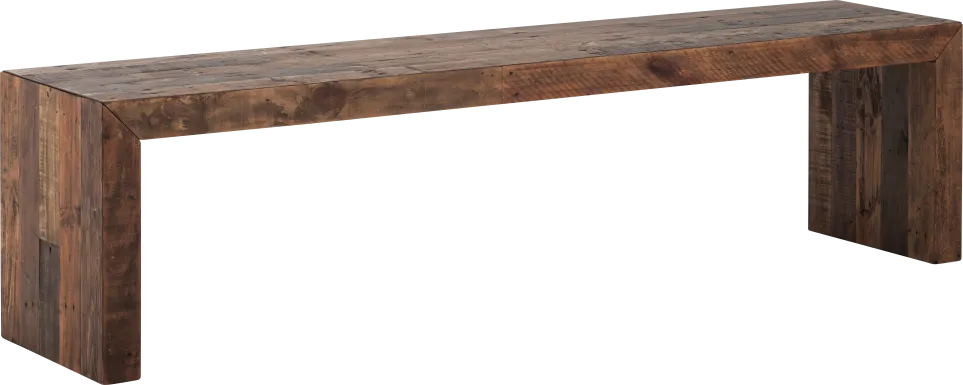 Wedgemere Light Brown Large Bench