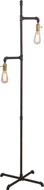 Pickton Gray Floor Lamp