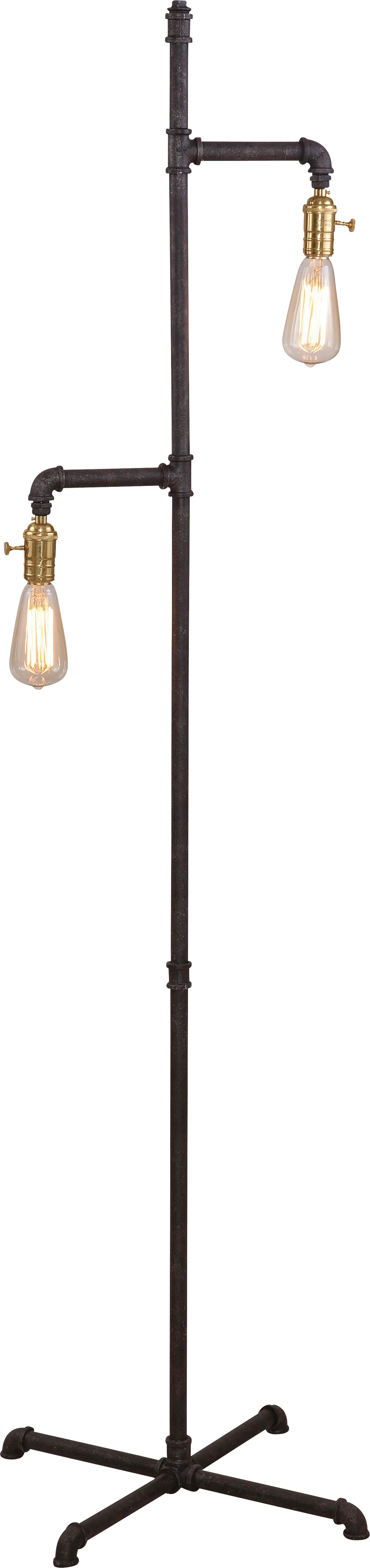 Pickton Gray Floor Lamp - Image 1