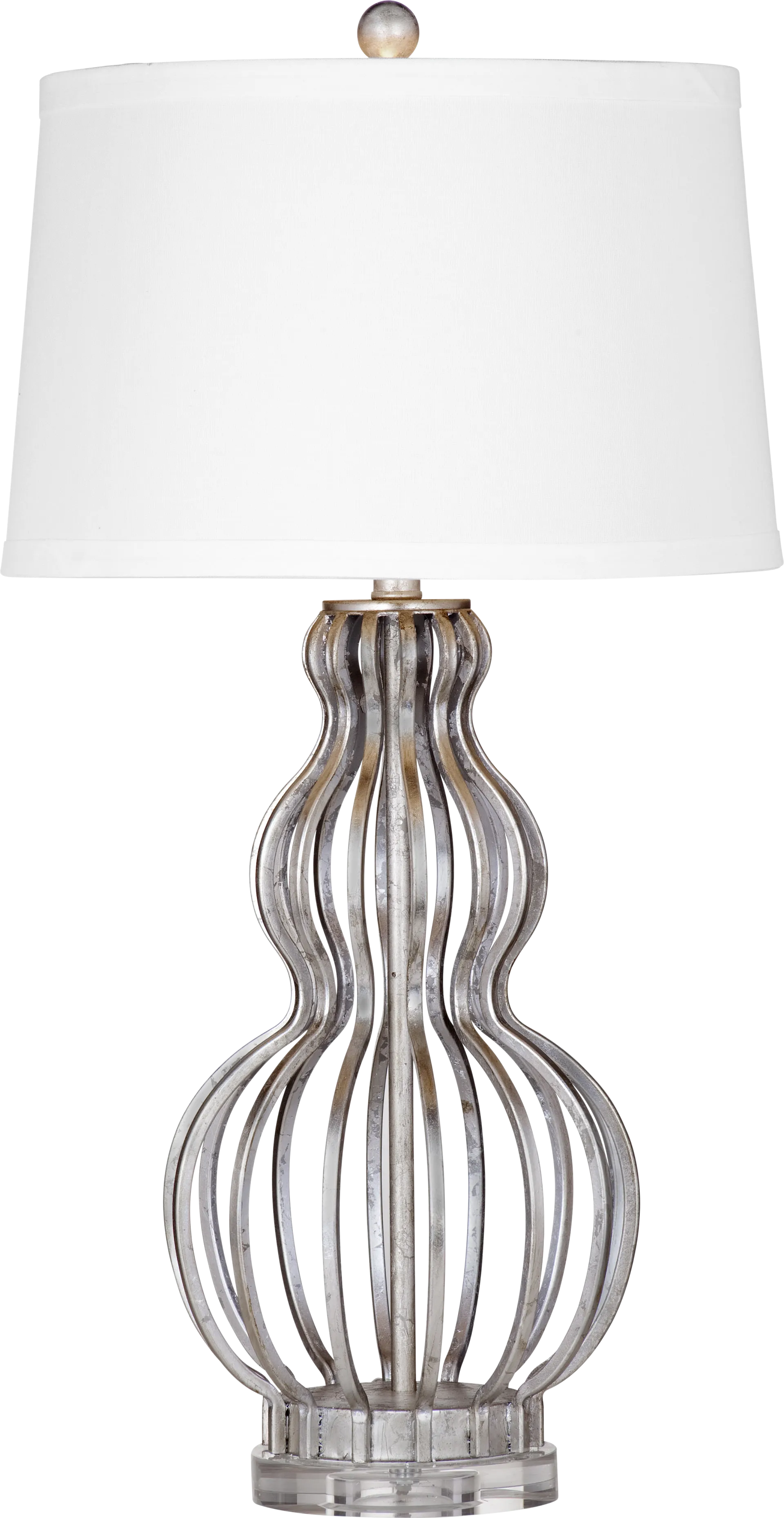 Milford Mally Silver Lamp - Image 1