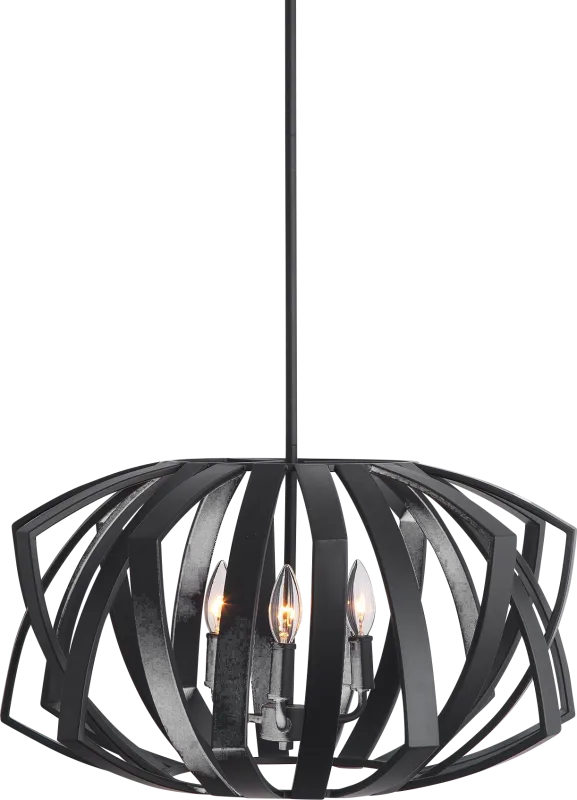 Satillo Black Pendant