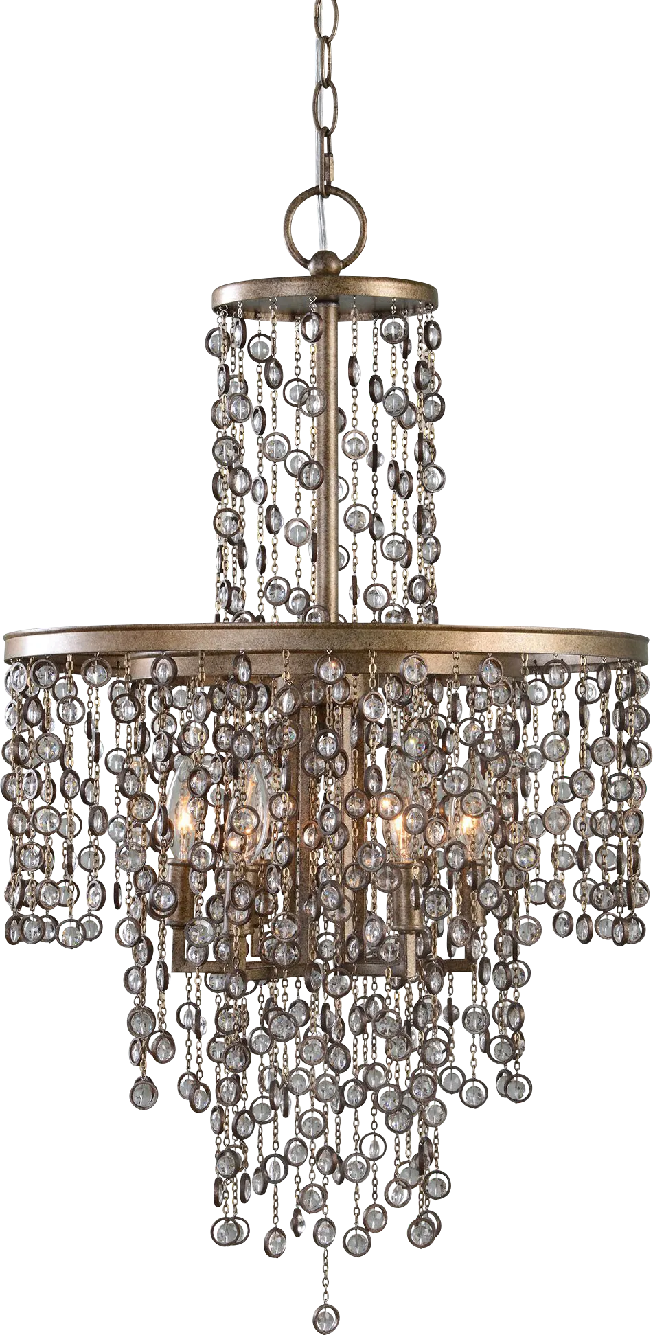 Manassa Bronze Chandelier