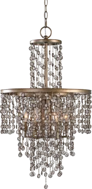 Manassa Bronze Chandelier