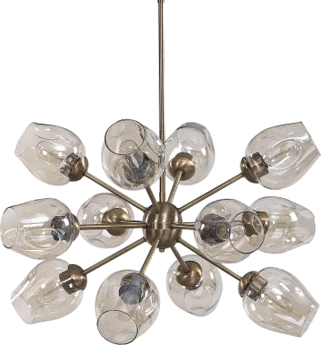 Merriman Brass Chandelier